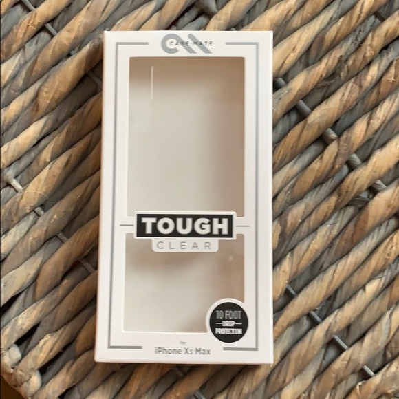 case-mate Accessories - NWT clear iPhone XS Max case